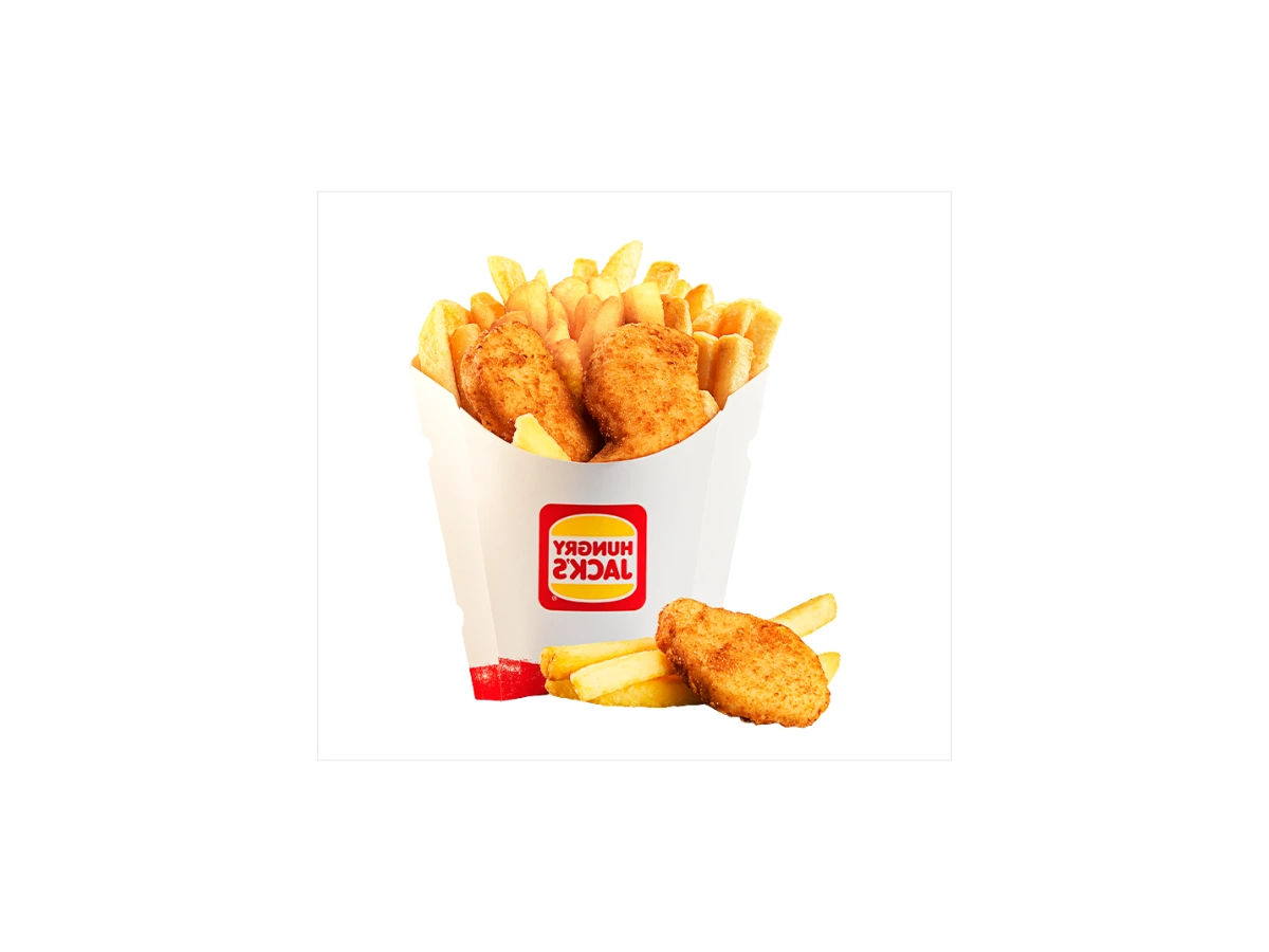 3 Nuggets & Chips Carry Cup