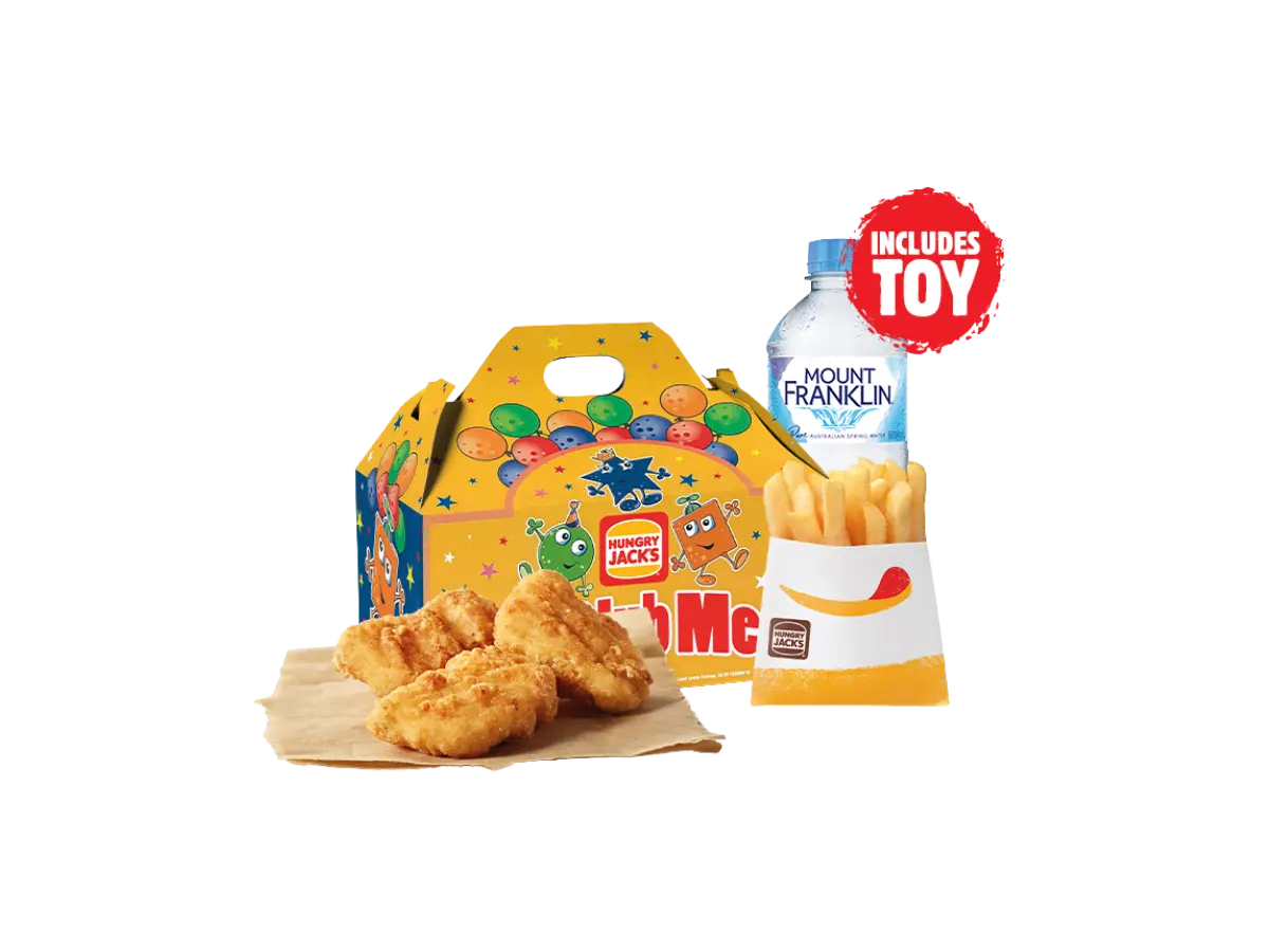 3 Nuggets Kid’s Pack at Hungry Jack's Australia