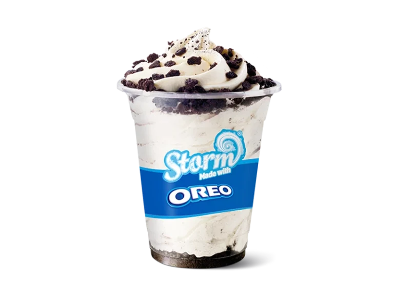 Storm Oreo at Hungry Jack’s menu