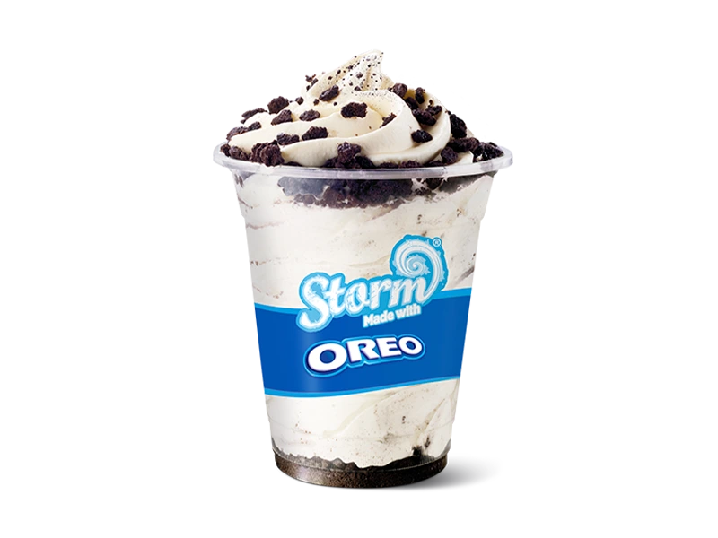 Storm Oreo at Hungry Jack’s menu
