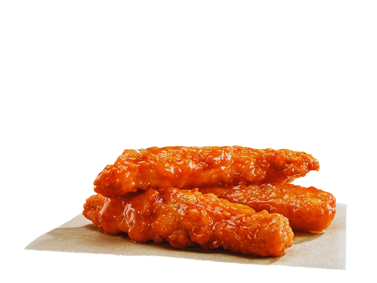 3 Peri Peri Saucy Tenders at Hungry Jacks Australia