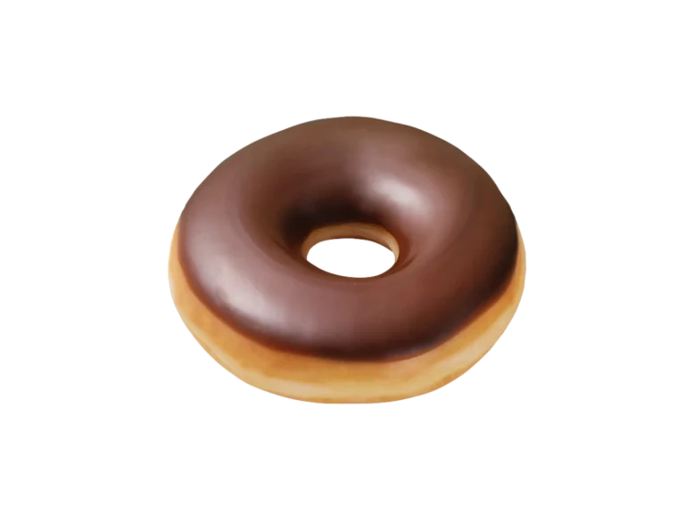 Choc Iced Doughnut